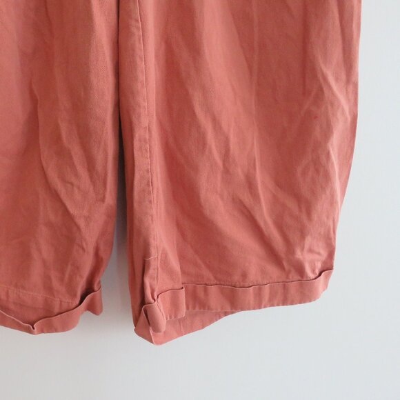 Anthropologie Tiny Ulysses Pants in Salmon Wide Leg Neutral, size M - Picture 8 of 14